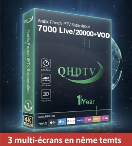 qhdtv iptv abonnement 12 mois
