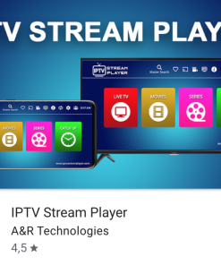 IPTV STREAM PLAYER ABONNEMENT 12 MOIS (POUR TOUS LES APPAREILS)