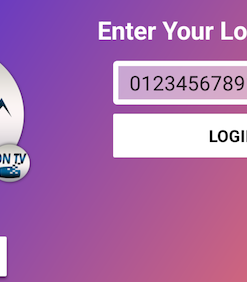 Connexion Atlas Pro ONTV – Entrer le code IPTV